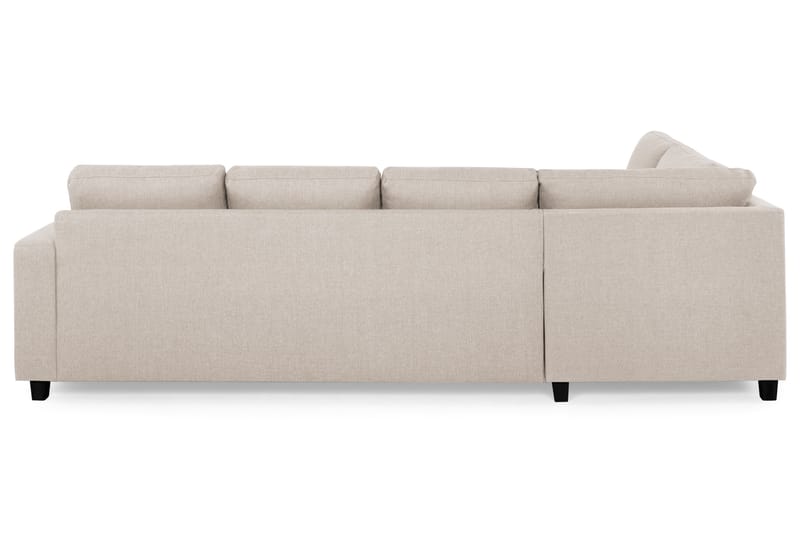 Crazy 4-sits Vänstervänd U-formad Large Soffa med Divan och Schäslong i Tyg - Beige - Möbler - Vardagsrum - Soffor - U-soffor