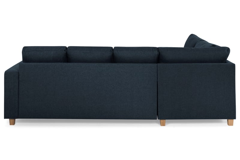 Crazy 4-sits Vänstervänd U-formad Large Soffa med Divan och Schäslong i Tyg - Blå - Möbler - Vardagsrum - Soffor - U-soffor