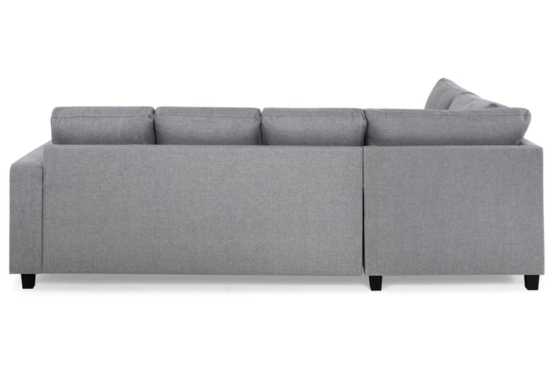 Crazy 4-sits Vänstervänd U-formad Large Soffa med Divan och Schäslong i Tyg - Grå - Möbler - Vardagsrum - Soffor - U-soffor