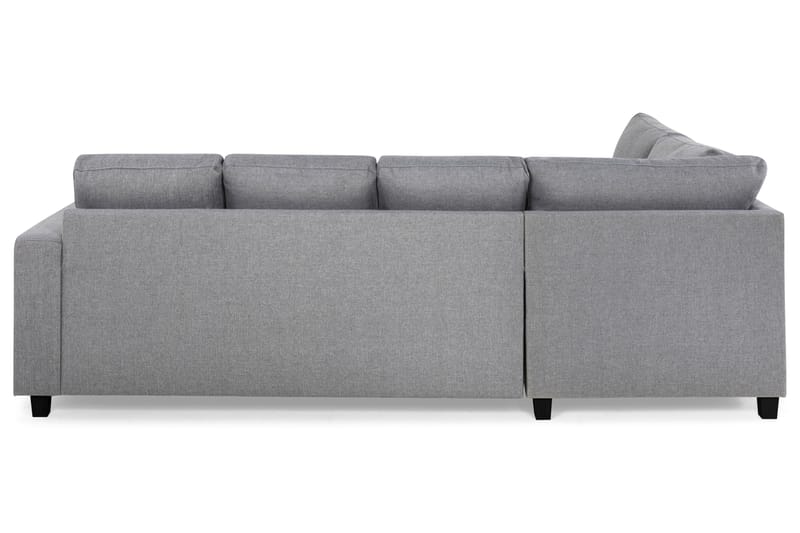 Crazy 4-sits Vänstervänd U-formad Large Soffa med Divan och Schäslong i Tyg - Grå - Möbler - Vardagsrum - Soffor - U-soffor