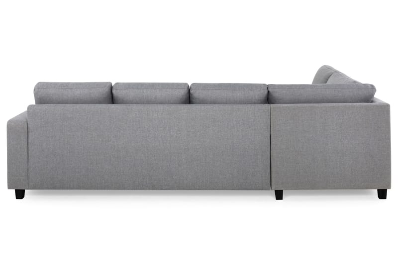 Crazy 4-sits Vänstervänd U-formad Large Soffa med Divan och Schäslong i Tyg - Grå - Möbler - Vardagsrum - Soffor - U-soffor