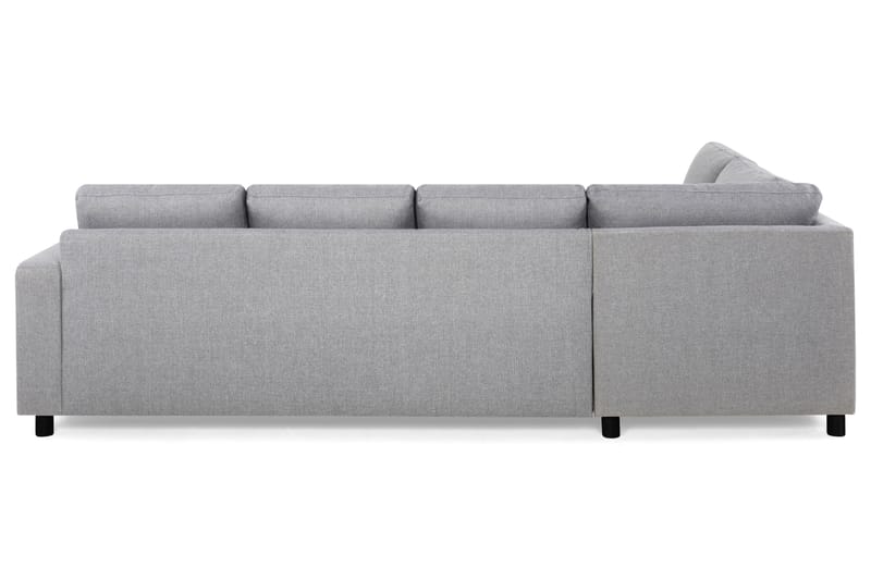 Crazy 4-sits Vänstervänd U-formad Large Soffa med Divan och Schäslong i Tyg - Grå - Möbler - Vardagsrum - Soffor - U-soffor