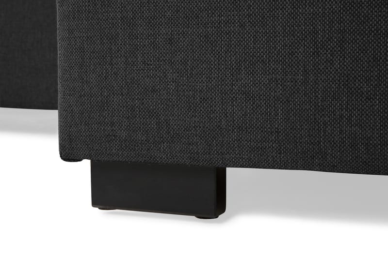 Crazy 4-sits Vänstervänd U-formad Large Soffa med Divan och Schäslong i Tyg inkl Kuvertkuddar - Mörkgrå - Möbler - Vardagsrum - Soffor - U-soffor