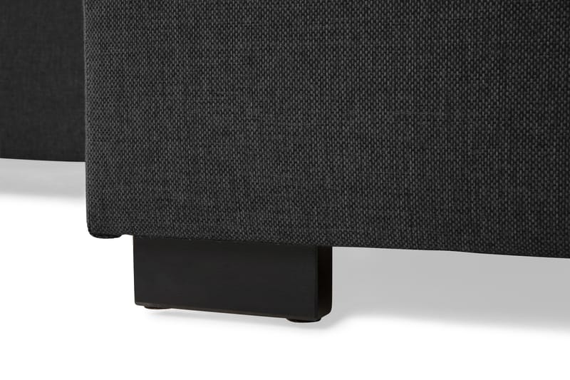 Crazy 4-sits Vänstervänd U-formad Large Soffa med Divan och Schäslong i Tyg inkl Kuvertkuddar - Mörkgrå - Möbler - Vardagsrum - Soffor - U-soffor