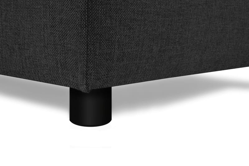 Crazy 4-sits Vänstervänd U-formad Small Soffa med Divan och Schäslong i Tyg inkl Kuvertkuddar - Antracit - Möbler - Vardagsrum - Soffor - U-soffor