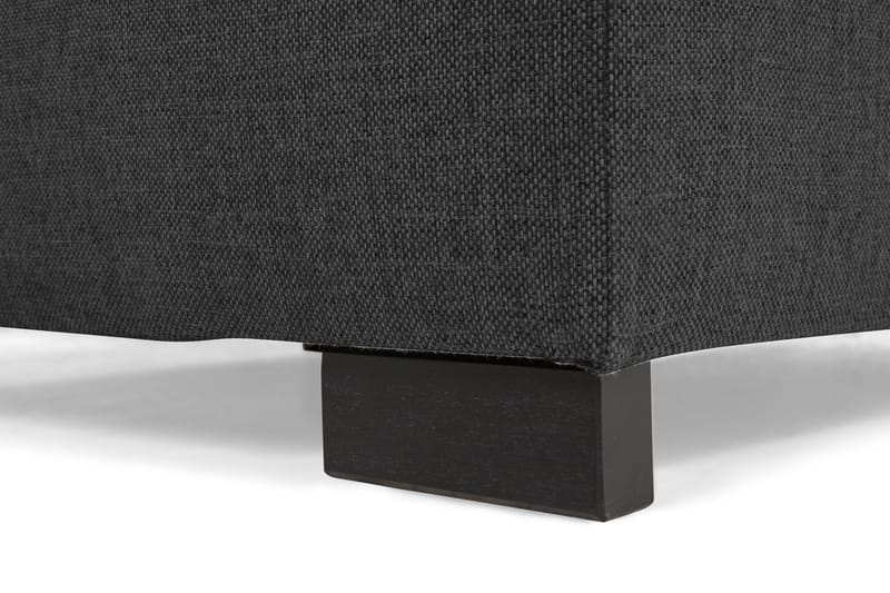 Crazy 4-sits Vänstervänd U-formad Small Soffa med Divan och Schäslong i Tyg inkl Kuvertkuddar - Mörkgrå - Möbler - Vardagsrum - Soffor - U-soffor