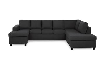 Crazy 5-sits Högervänd U-formad X-Large Soffa med Divan och Schäslong i Tyg