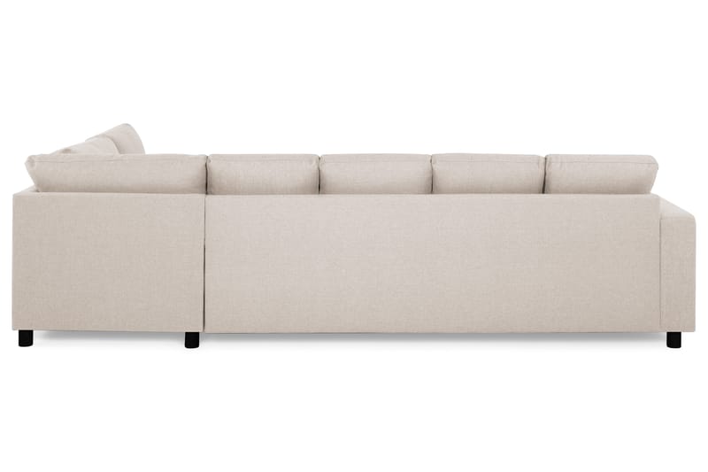 Crazy 5-sits Högervänd U-formad X-Large Soffa med Divan och Schäslong i Tyg - Beige - Möbler - Vardagsrum - Soffor - U-soffor