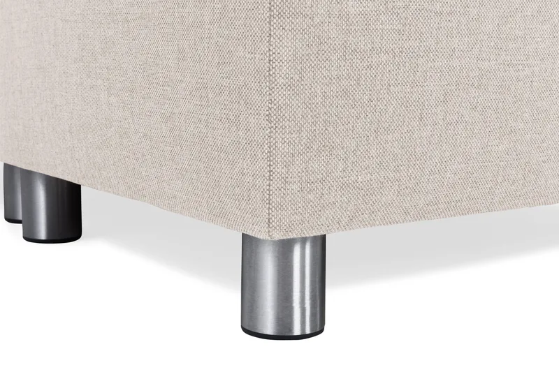 Crazy 5-sits Högervänd U-formad X-Large Soffa med Divan och Schäslong i Tyg - Beige - Möbler - Vardagsrum - Soffor - U-soffor