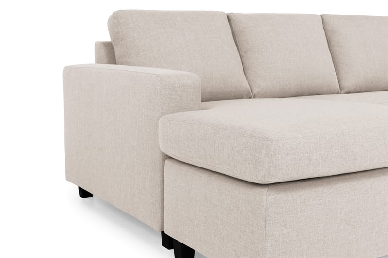 Crazy 5-sits Högervänd U-formad X-Large Soffa med Divan och Schäslong i Tyg - Beige - Möbler - Vardagsrum - Soffor - U-soffor