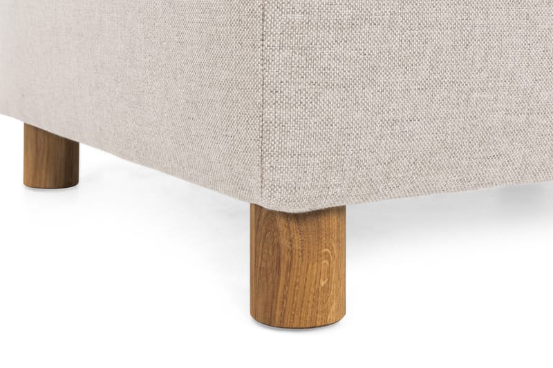 Crazy 5-sits Högervänd U-formad X-Large Soffa med Divan och Schäslong i Tyg - Beige - Möbler - Vardagsrum - Soffor - U-soffor