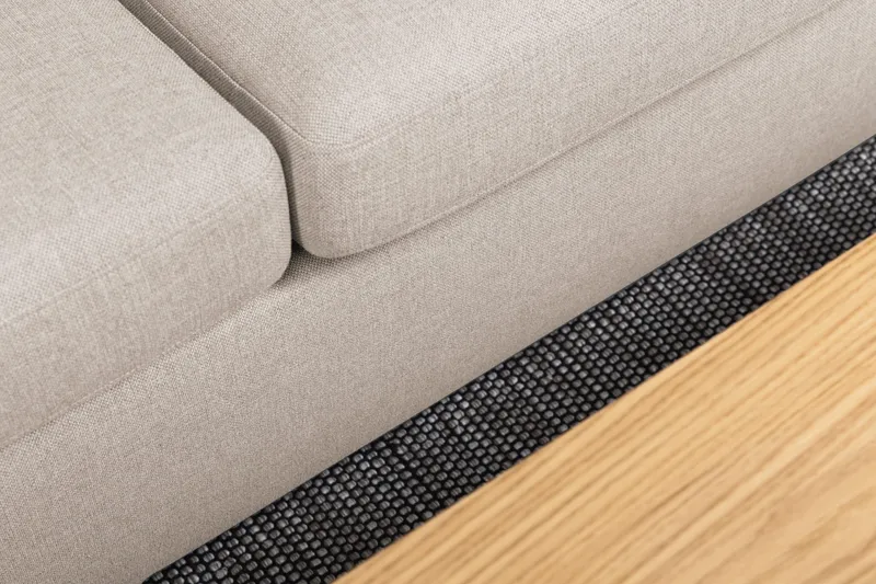 Crazy 5-sits Högervänd U-formad X-Large Soffa med Divan och Schäslong i Tyg - Beige - Möbler - Vardagsrum - Soffor - U-soffor