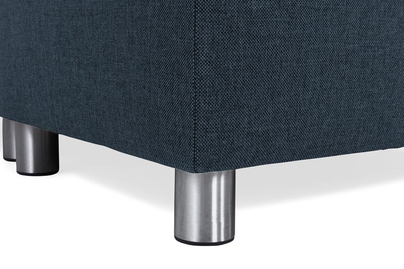 Crazy 5-sits Högervänd U-formad X-Large Soffa med Divan och Schäslong i Tyg - Blå - Möbler - Vardagsrum - Soffor - U-soffor