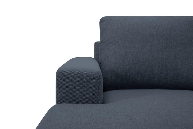 Crazy 5-sits Högervänd U-formad X-Large Soffa med Divan och Schäslong i Tyg - Blå - Möbler - Vardagsrum - Soffor - U-soffor