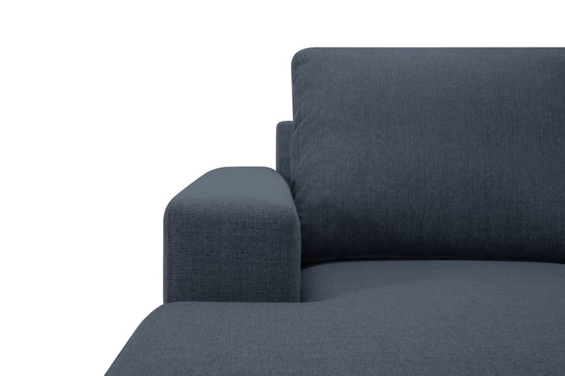 Crazy 5-sits Högervänd U-formad X-Large Soffa med Divan och Schäslong i Tyg - Blå - Möbler - Vardagsrum - Soffor - U-soffor