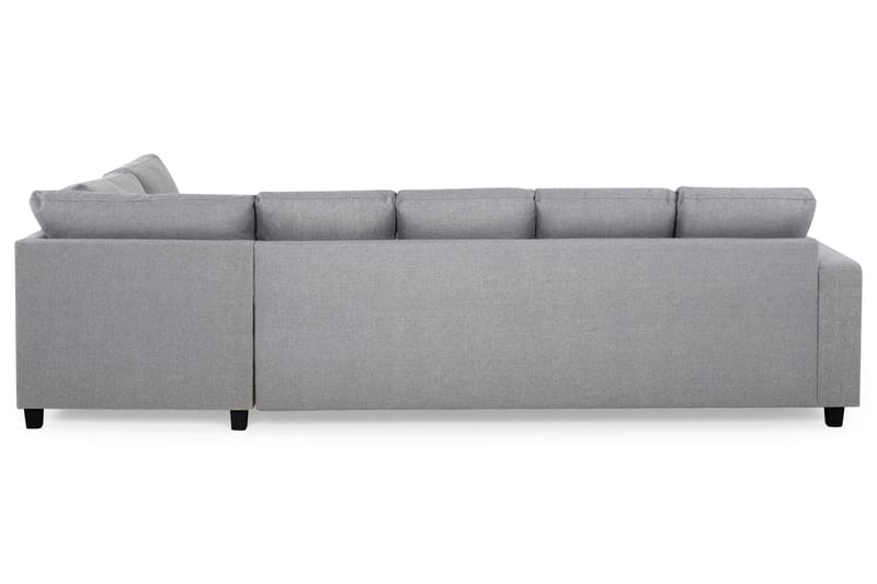 Crazy 5-sits Högervänd U-formad X-Large Soffa med Divan och Schäslong i Tyg - Grå - Möbler - Vardagsrum - Soffor - U-soffor