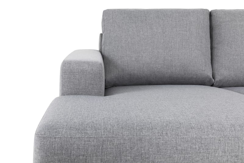 Crazy 5-sits Högervänd U-formad X-Large Soffa med Divan och Schäslong i Tyg - Grå - Möbler - Vardagsrum - Soffor - U-soffor