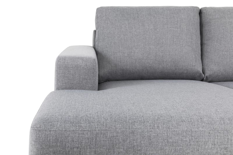Crazy 5-sits Högervänd U-formad X-Large Soffa med Divan och Schäslong i Tyg - Grå - Möbler - Vardagsrum - Soffor - U-soffor