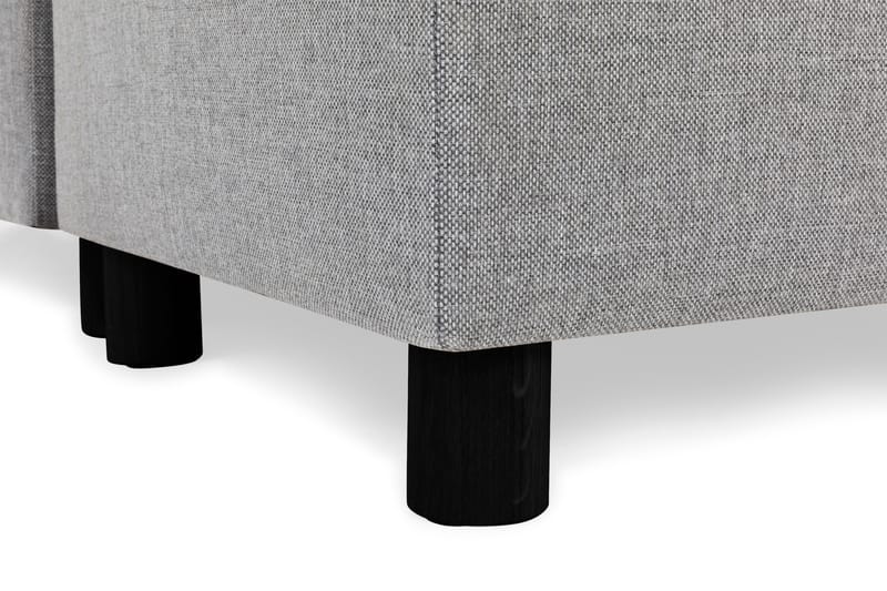 Crazy 5-sits Högervänd U-formad X-Large Soffa med Divan och Schäslong i Tyg - Grå - Möbler - Vardagsrum - Soffor - U-soffor