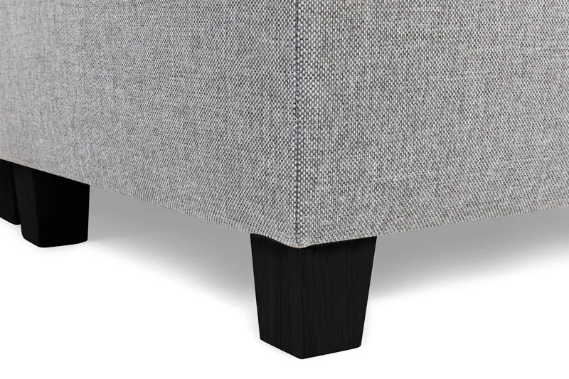 Crazy 5-sits Högervänd U-formad X-Large Soffa med Divan och Schäslong i Tyg - Grå - Möbler - Vardagsrum - Soffor - U-soffor