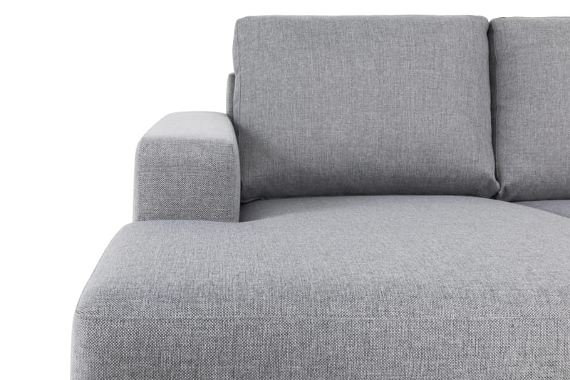 Crazy 5-sits Högervänd U-formad X-Large Soffa med Divan och Schäslong i Tyg - Grå - Möbler - Vardagsrum - Soffor - U-soffor