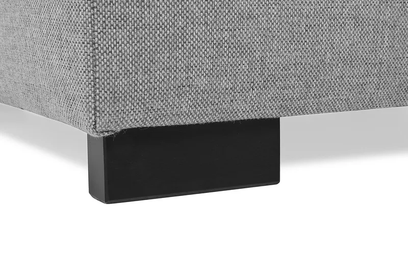 Crazy 5-sits Högervänd U-formad X-Large Soffa med Divan och Schäslong i Tyg - Grå - Möbler - Vardagsrum - Soffor - U-soffor