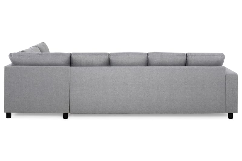 Crazy 5-sits Högervänd U-formad X-Large Soffa med Divan och Schäslong i Tyg - Grå - Möbler - Vardagsrum - Soffor - U-soffor