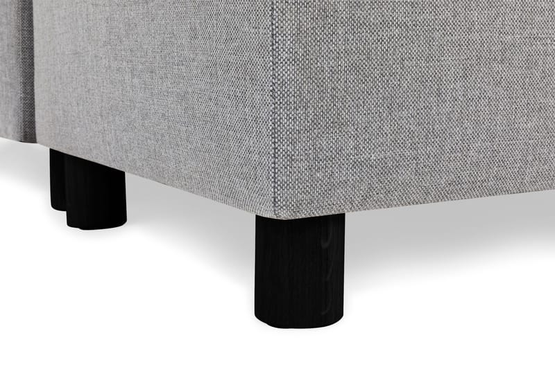 Crazy 5-sits Högervänd U-formad X-Large Soffa med Divan och Schäslong i Tyg - Grå - Möbler - Vardagsrum - Soffor - U-soffor