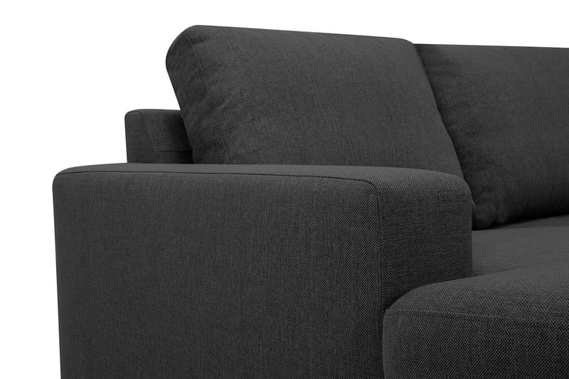 Crazy 5-sits Högervänd U-formad X-Large Soffa med Divan och Schäslong i Tyg - Mörkgrå - Möbler - Vardagsrum - Soffor - U-soffor