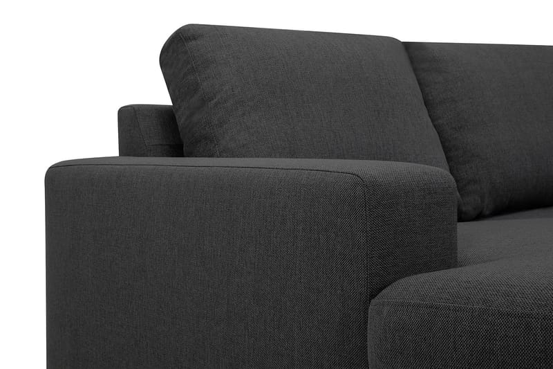 Crazy 5-sits Högervänd U-formad X-Large Soffa med Divan och Schäslong i Tyg - Mörkgrå - Möbler - Vardagsrum - Soffor - U-soffor