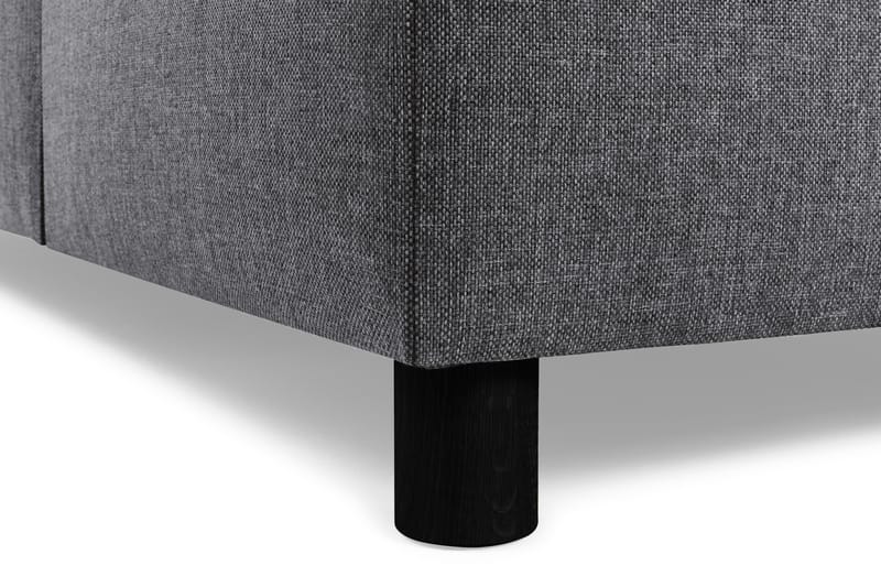 Crazy 5-sits U-formad Soffa med dubbelschäslong i Tyg - Mörkgrå - Möbler - Vardagsrum - Soffor - U-soffor