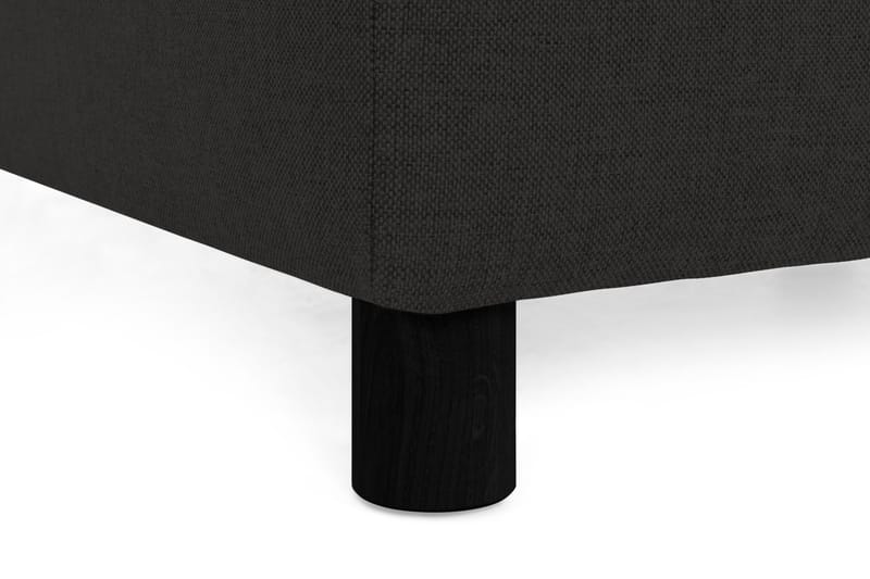 Crazy 5-sits Vänstervänd U-formad Soffa med Divan och Schäslong i Tyg - Antracit - Möbler - Vardagsrum - Soffor - U-soffor