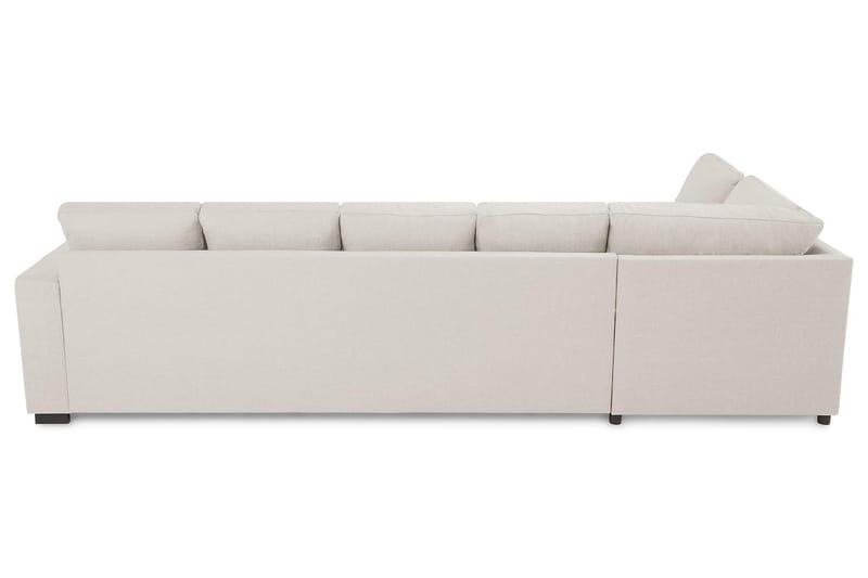 Crazy 5-sits Vänstervänd U-formad Soffa med Divan och Schäslong i Tyg - Beige - Möbler - Vardagsrum - Soffor - U-soffor