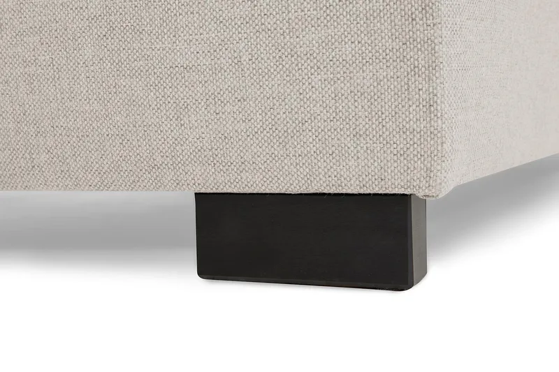 Crazy 5-sits Vänstervänd U-formad Soffa med Divan och Schäslong i Tyg - Beige - Möbler - Vardagsrum - Soffor - U-soffor