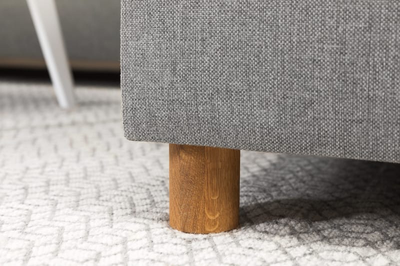 Crazy 5-sits Vänstervänd U-formad Soffa med Divan och Schäslong i Tyg - Grå - Möbler - Vardagsrum - Soffor - U-soffor