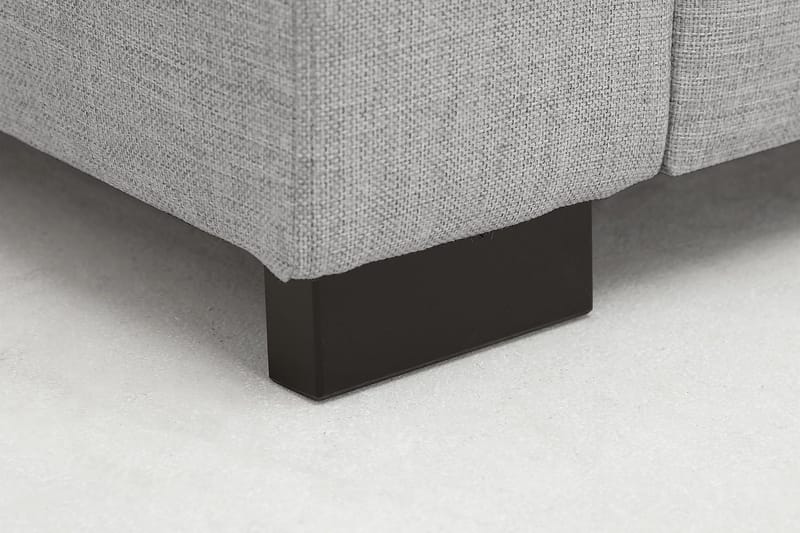 Crazy 5-sits Vänstervänd U-formad Soffa med Divan och Schäslong i Tyg - Grå - Möbler - Vardagsrum - Soffor - U-soffor