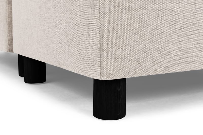 Crazy 5-sits Vänstervänd U-formad X-Large Soffa med Divan och Schäslong i Tyg - Beige - Möbler - Vardagsrum - Soffor - U-soffor