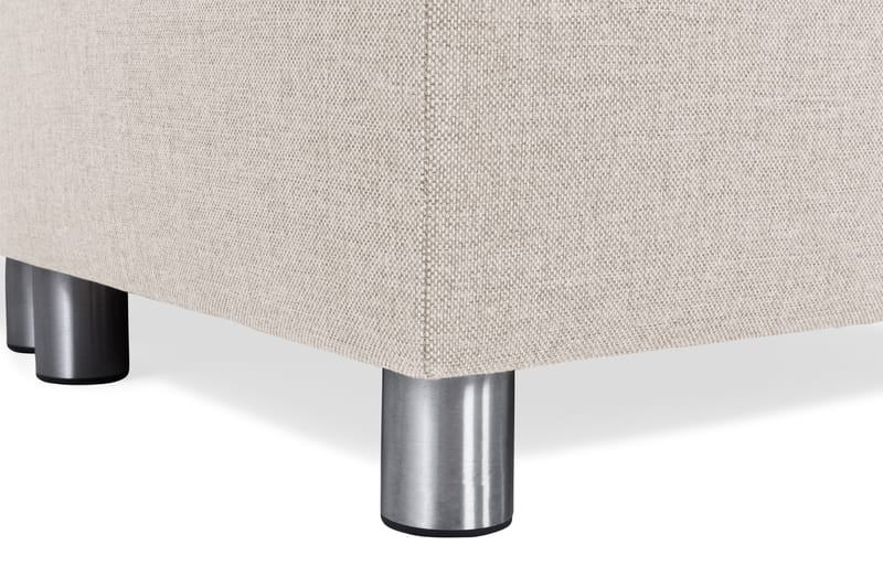 Crazy 5-sits Vänstervänd U-formad X-Large Soffa med Divan och Schäslong i Tyg - Beige - Möbler - Vardagsrum - Soffor - U-soffor