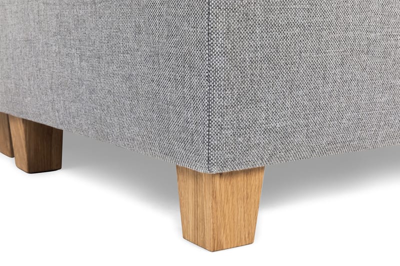 Crazy 5-sits Vänstervänd U-formad X-Large Soffa med Divan och Schäslong i Tyg - Grå - Möbler - Vardagsrum - Soffor - U-soffor