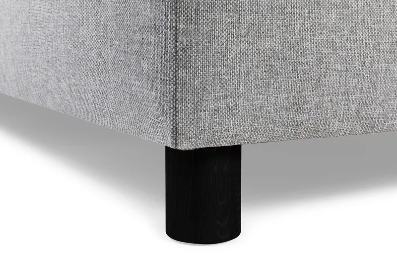 Crazy 5-sits Vänstervänd U-formad X-Large Soffa med Divan och Schäslong i Tyg - Grå - Möbler - Vardagsrum - Soffor - U-soffor