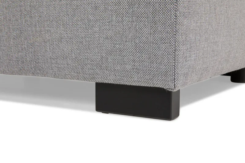 Crazy 5-sits Vänstervänd U-formad X-Large Soffa med Divan och Schäslong i Tyg inkl Kuvertkuddar - Grå - Möbler - Vardagsrum - Soffor - U-soffor