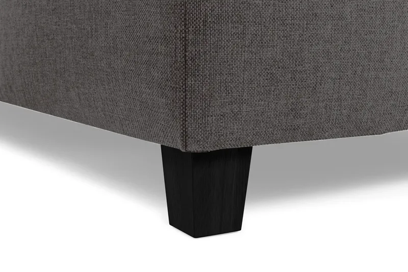 Crazy 5-sits Vänstervänd U-formad X-Large Soffa med Divan och Schäslong i Tyg - Mörkgrå - Möbler - Vardagsrum - Soffor - U-soffor