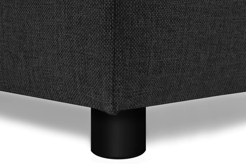 Crazy 6-sits Högervänd U-formad XX-Large Soffa med Divan och Schäslong i Tyg - Antracit - Möbler - Vardagsrum - Soffor - U-soffor