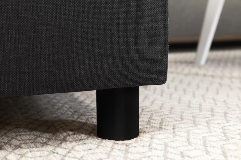 Crazy 6-sits Högervänd U-formad XX-Large Soffa med Divan och Schäslong i Tyg - Antracit - Möbler - Vardagsrum - Soffor - U-soffor