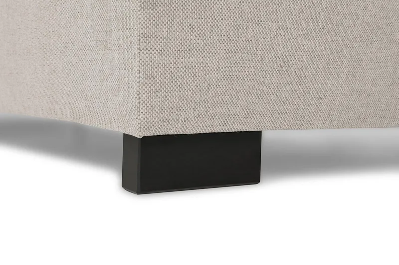 Crazy 6-sits Högervänd U-formad XX-Large Soffa med Divan och Schäslong i Tyg - Beige - Möbler - Vardagsrum - Soffor - U-soffor