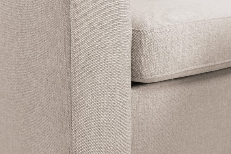 Crazy 6-sits Högervänd U-formad XX-Large Soffa med Divan och Schäslong i Tyg - Beige - Möbler - Vardagsrum - Soffor - U-soffor