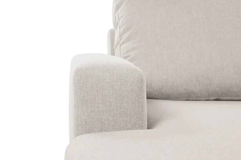 Crazy 6-sits Högervänd U-formad XX-Large Soffa med Divan och Schäslong i Tyg - Beige - Möbler - Vardagsrum - Soffor - U-soffor