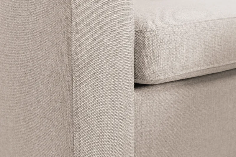 Crazy 6-sits Högervänd U-formad XX-Large Soffa med Divan och Schäslong i Tyg - Beige - Möbler - Vardagsrum - Soffor - U-soffor