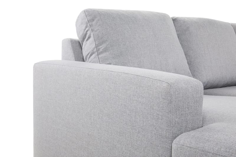 Crazy 6-sits Högervänd U-formad XX-Large Soffa med Divan och Schäslong i Tyg - Grå - Möbler - Vardagsrum - Soffor - U-soffor