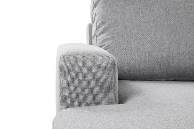 Crazy 6-sits Högervänd U-formad XX-Large Soffa med Divan och Schäslong i Tyg - Grå - Möbler - Vardagsrum - Soffor - U-soffor